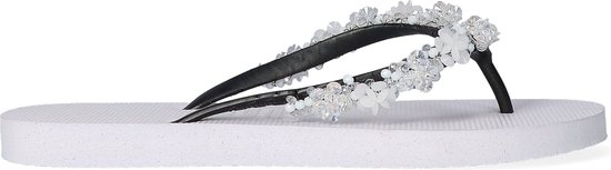 Uzurii Precious Bloom White pantoufles pour femmes, White, taille: 39/40