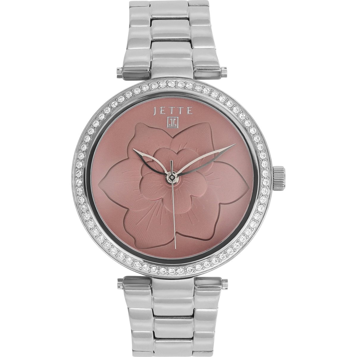 JETTE dames horloges quartz analoog One Size Zilver 32016586