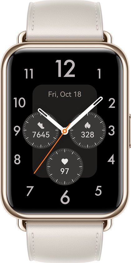 Huawei Watch Fit 2 Classic - Smartwatch - 10 dagen batterijduur - Wit