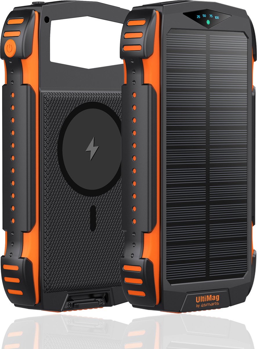 4Smarts Titanpack Solar Powerbank 20000mAh Robuust - afbeelding 2