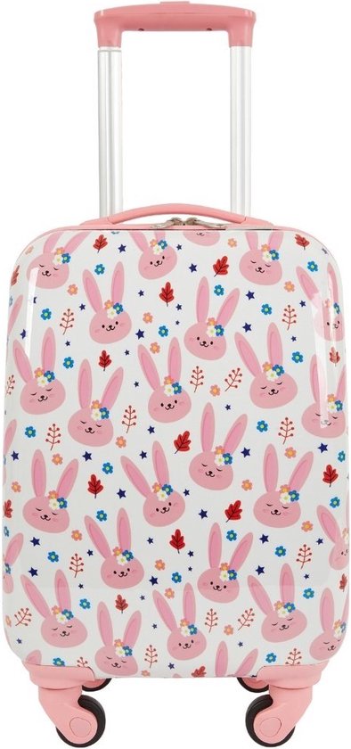 Travelers Club - Kinderkoffer set - BUNNY | bol.com