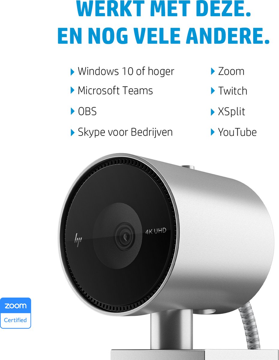 HP 950 4K Pro Webcam