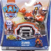 PAW Patrol Big Truck Pups - Zuma-actiefiguur met reddingsdrone - Speelfigurenset