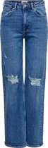 ONLY ONLJUICY HW WIDE LEG DES DNM REA995 NOOS Dames Jeans - Maat 32/32