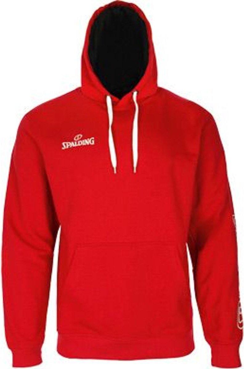 Spalding Team II Sweater Met Kap Heren - Rood | Maat: 4XL