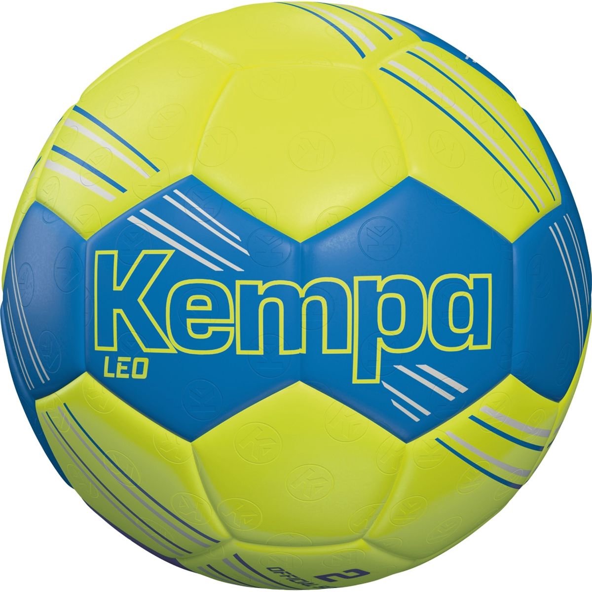 Kempa Leo Handbal - Fluogeel / Royal | Maat: 0-KIDS