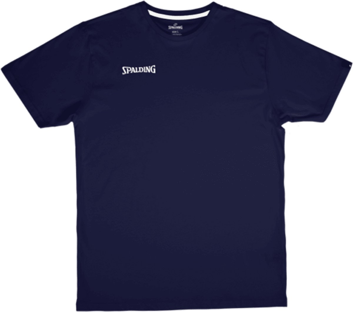 Spalding Essential T-Shirt Heren - Marine | Maat: XXL