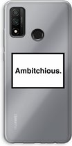 Case Company® - Hoesje geschikt voor Huawei P Smart (2020) hoesje - Ambitchious - Soft Cover Telefoonhoesje - Bescherming aan alle Kanten en Schermrand