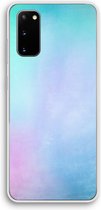 Case Company® - Hoesje geschikt voor Samsung Galaxy S20 hoesje - Mist pastel - Soft Cover Telefoonhoesje - Bescherming aan alle Kanten en Schermrand