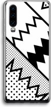 Case Company® - Hoesje geschikt voor Huawei P30 hoesje - Pop Art #5 - Soft Cover Telefoonhoesje - Bescherming aan alle Kanten en Schermrand