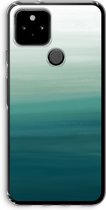 Case Company® - Protection Google Pixel 5 - Ocean - Coque souple pour téléphone - Tous les côtés et protection des bords de l'écran