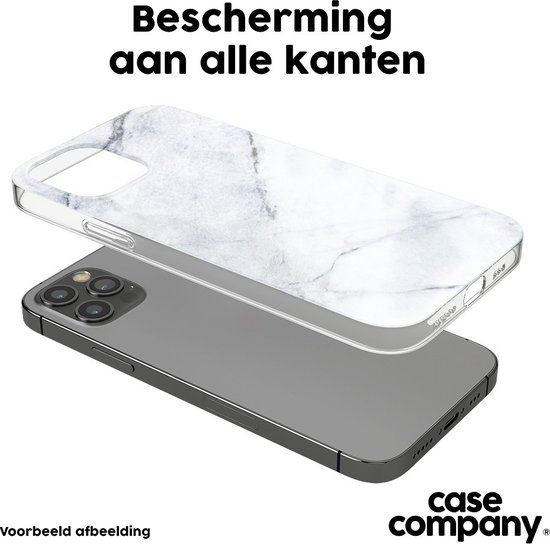 Case Company® - Coque Samsung Galaxy Note 10 - Marbre Witte - Coque souple pour téléphone - Protection sur tous les côtés et bord de l'écran