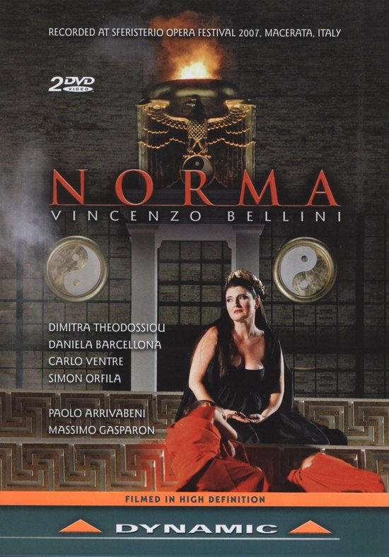 Cover van de film 'Theodossiou/Ventre/Barcellona/Fonda - Norma'