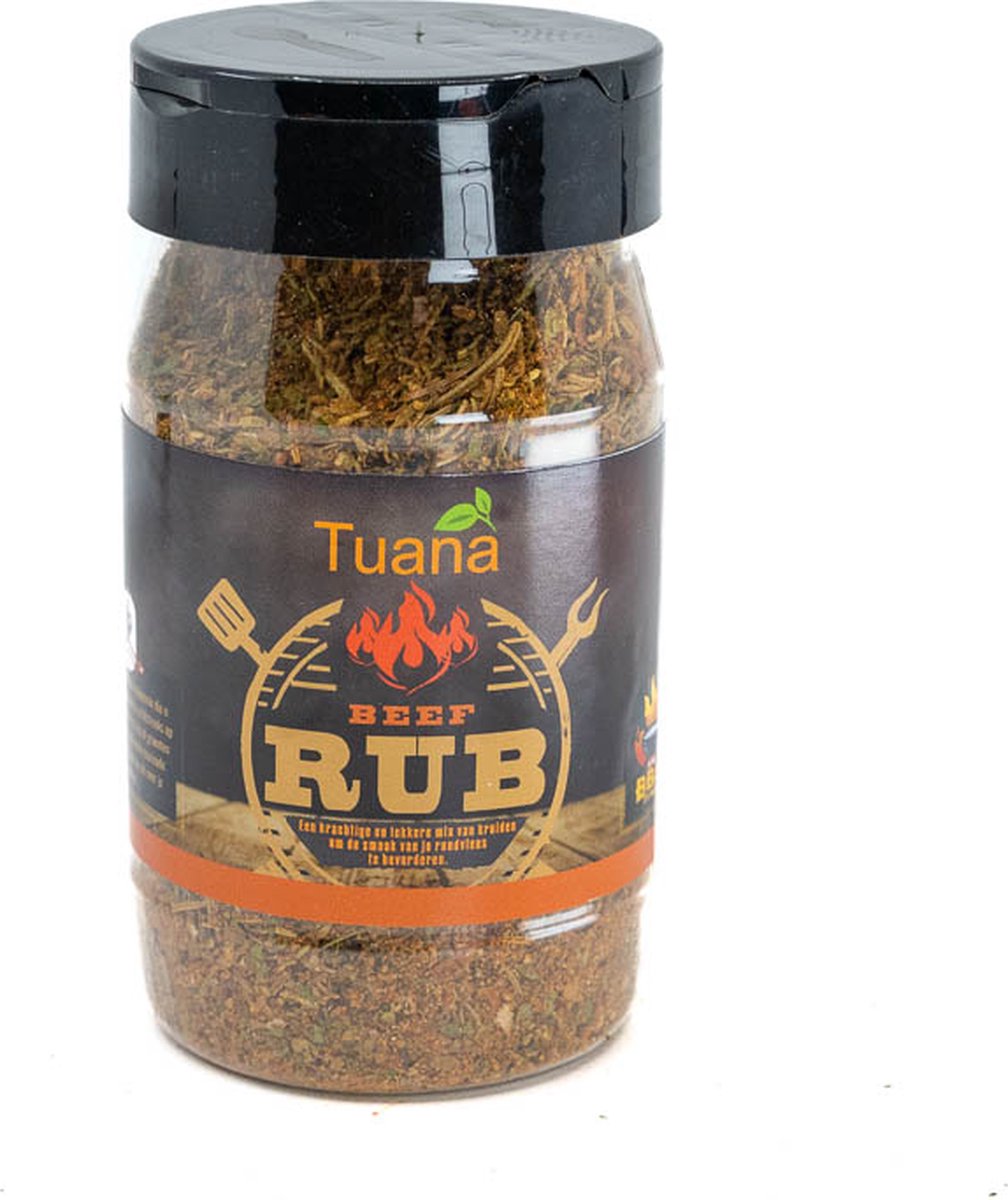 Goedkoopste Tuana Kruiden - Beef Rub - 150 Gram - RUB116