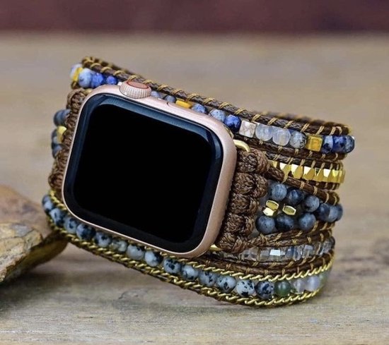 Apple Watch Horlogebandje - Wikkelarmbandje - Bohemian - ibiza stijl - alle generaties