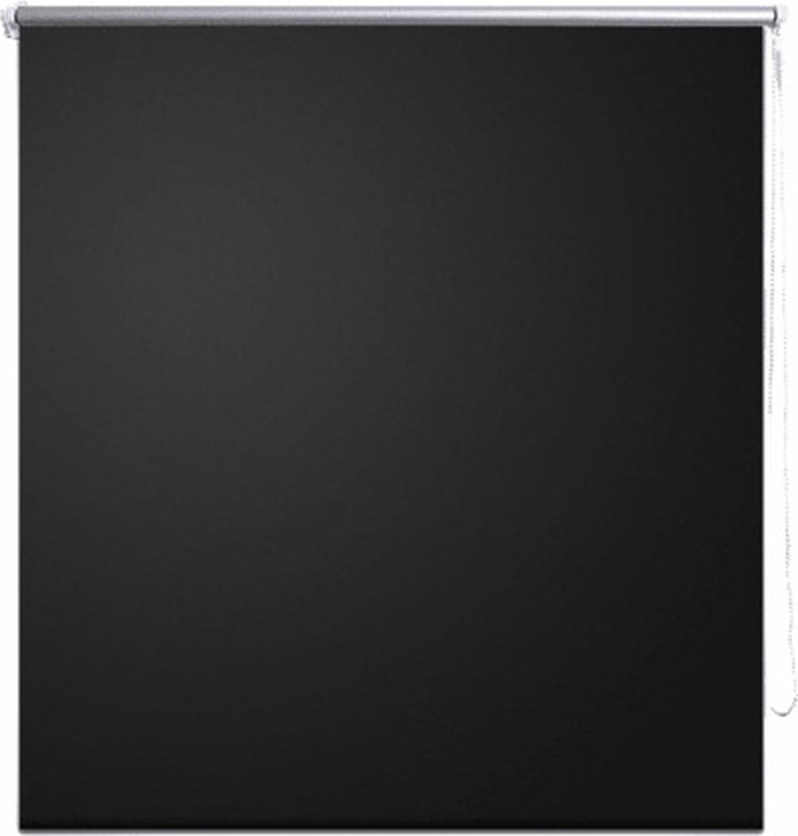 vidaXL Rolgordijn verduisterend 120 x 175 cm zwart