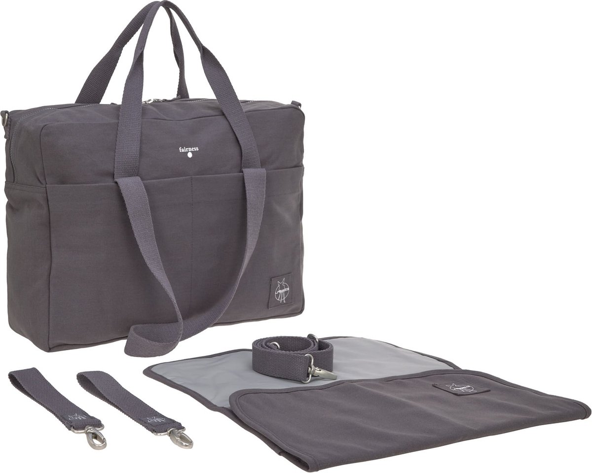Lässig Boutique LÄSSIG Sac à Langer Avec Matelas à Langer, Fixation Pour Sacs à Couche Lässig