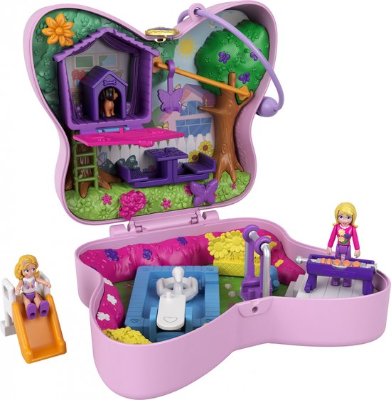Coffret de jeu Licorne en fête Polly Pocket de Mattel