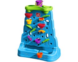 Step2 Waterfall Discovery Waterwand met doolhof - Watertafel / Waterspeelgoed voor de tuin / buiten - STEM-spel - Incl. 13-delige accessoireset