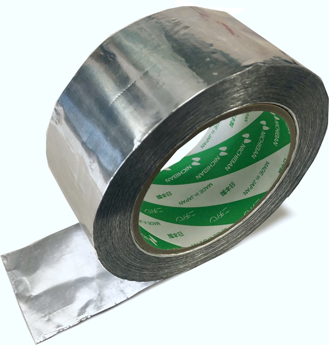 5 cm x 50 m Nichiban NT 950 hittewerende aluminium tape zonder aplicatielaag
