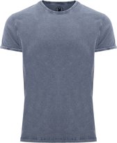 Denim Blauw Casual T-Shirt L