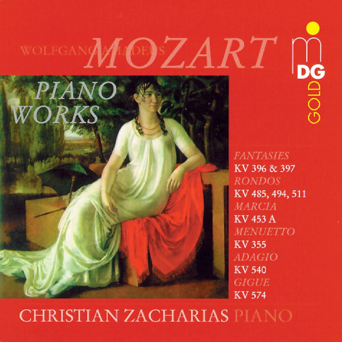 Christian Zacharias - Mozart: Piano Works (CD)