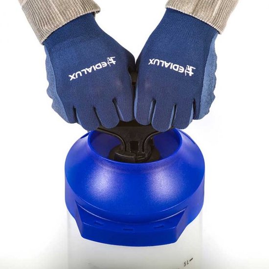 Edialux Coral 5 L druksproeier, drukspuit voor reiniging, ontsmetting en tuinwerkzaamheden, geschikt voor bleekwater, schoonmaakazijn herbiciden, bruine zeep, soda, verwisselbare onderdelen van Merkloos	 — afbeelding 2
