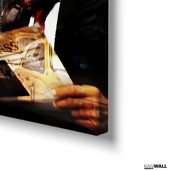 Atelier de peinture sur toile de Luxe | 100 x 150 | Salle de séjour | Chambre à coucher | Bureau | Musique | Design | Art | Moderne | ** 2 CM D'ÉPAISSEUR ! †