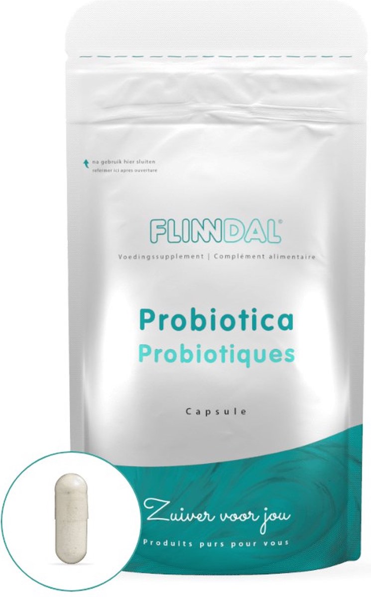 Goedkoopste Flinndal Probiotica Capsules - Probioticamix met 8 Bacteriestammen - 30 Capsules
