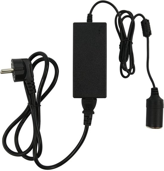 ProPlus Compacte omvormer - 230V naar 12V - 60W - 5A - Europese stekker van ProPlus — afbeelding 5