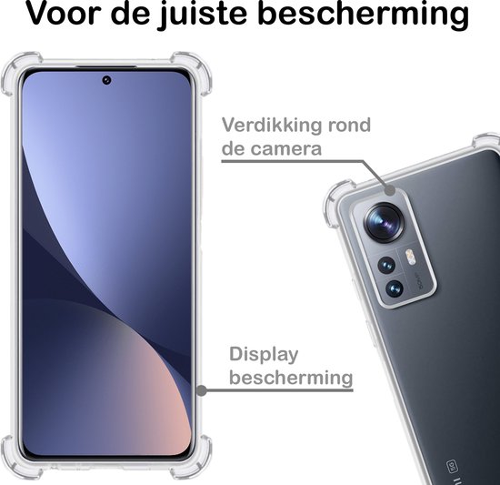 Coque Xiaomi Mi 12X avec béquille - Housse de protection antichoc | Stuff Enough.be