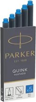 Parker Inktpatronen - Penvulling - Koningsblauw - 5 stuks