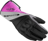 Spidi Tx-T Lady Black Fuchsia Motorcyle Gloves S - Maat S - Handschoen