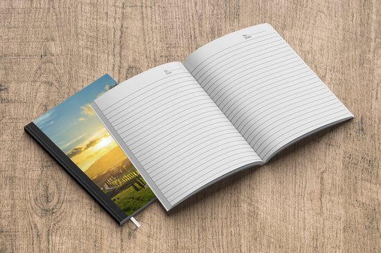 Carnet - Carnet d'écriture - Toscane - Soleil - Italie - Carnet - Format A5 - Bloc-notes