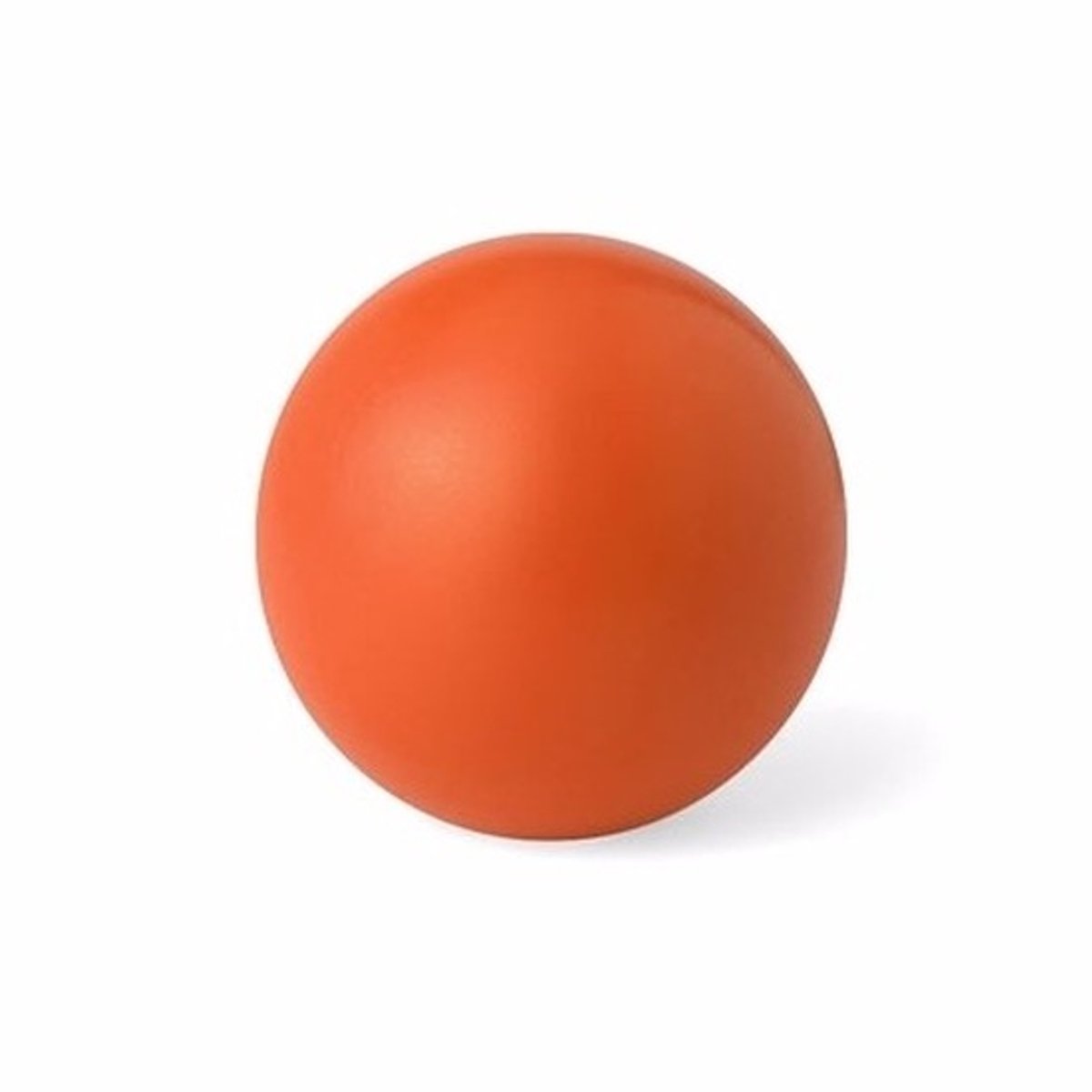15 oranje anti stressballetjes 6 cm