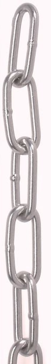 RVS 316 Ankerketting DIN 763 - 5mm diameter - 25 meter lang - RVS ketting