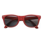 Feest zonnebril rood - Zonnebrillen voor dames/heren