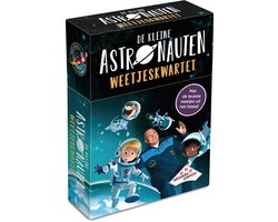Omslag van Kleine Astronauten weetjes kwartet - kaartspel - Boordevol leuke feitjes over het heelal