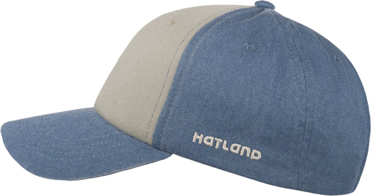 Hatland - UV-Baseball pet voor volwassenen - Ayden - Blauw - maat 55CM