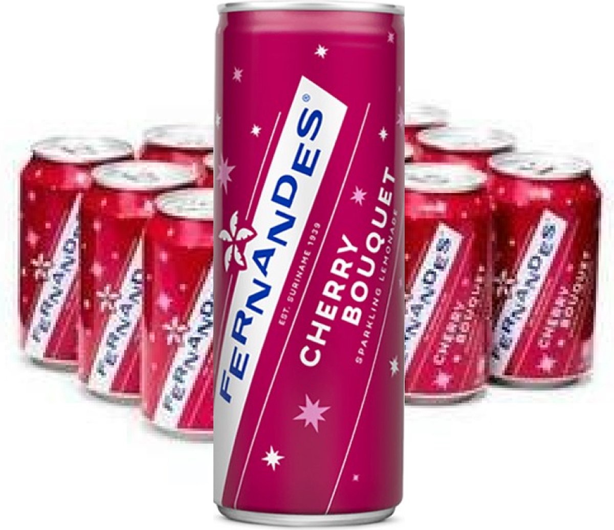 Fernandes Cherry Bouquet Blikjes Tray 24 Stuks 33cl