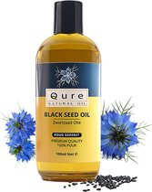 Black Seed Oil 100ml | Zwarte Komijnolie | 100% Puur & Onbewerkt | Zwarte Komijnzaadolie | Nigella Sativa Olie
