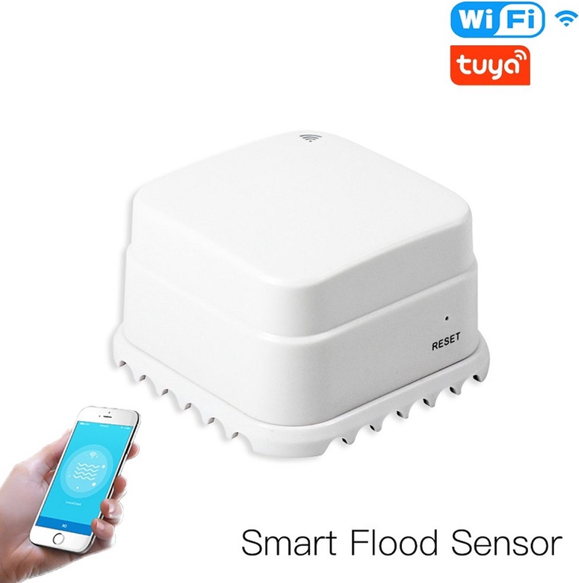 MOES Tuya WiFi Flood Sensor - Tuya sensoren - Watersensor - Smart Life
