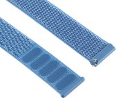 Nylon bandje - geschikt voor Fitbit Versa / Versa 2 - blauw