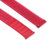 Nylon bandje - geschikt voor Fitbit Versa / Versa 2 - rood
