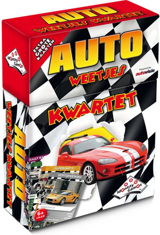 Afbeelding van het spel Raceautos Kwartet