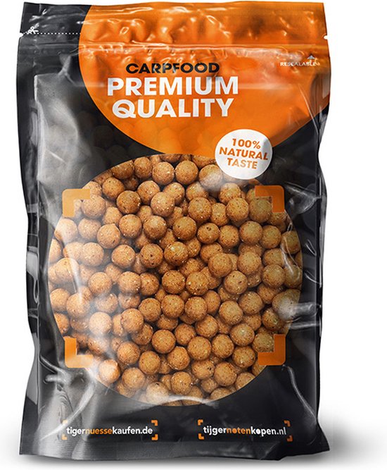 Tijger Crunch Caramel Boilies 2,5KG - Karper Boilies - Karpervissen - Boilies - Karper Aas - Karper Vissen - Karper Voer - Karper van Merkloos — afbeelding 2