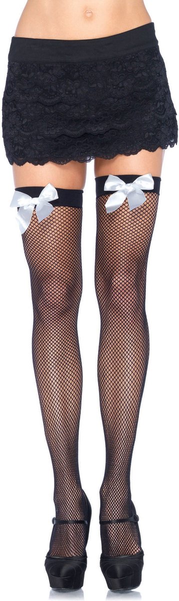 Goedkoopste Fishnet Thigh Highs With Bow