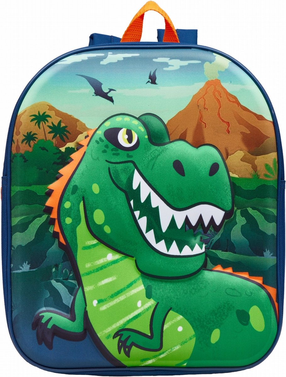 Jim Jam Dino jongens peuter rugzak 3D
