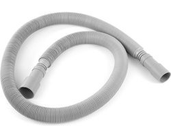 Uittrekbare afvoerslang wasmachine droger, 0,7m - 2m., Ø24mm haaks