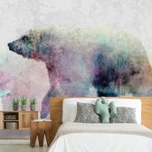 Zelfklevend fotobehang - Lonely Bear